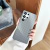 Премиальный однотонный мягкий кожаный чехол с плетением для Samsung S25 Ultra Galaxy S25PLUS, охлаждающая мягкая противоударная задняя крышка