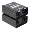 PRO X2 Пассивный изолятор земляной петли, 2-канальная стерео Direct Box, Подавитель аудиостатических помех и гула, XLR/6.35мм на XLR для системы звукоусиления и вещания