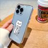 Милый Белый Кот Обнимает Серого Котенка Мягкий TPU Чехол для Телефона для Xiaomi Redmi Note 15 14 13 12 11 10 9 Pro Plus 4G 5G Мягкая Крышка