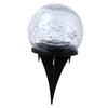 Водонепроницаемый солнечный трескучий стеклянный шаровой светильник на земле для сада, двора, дорожки, ландшафтного декора