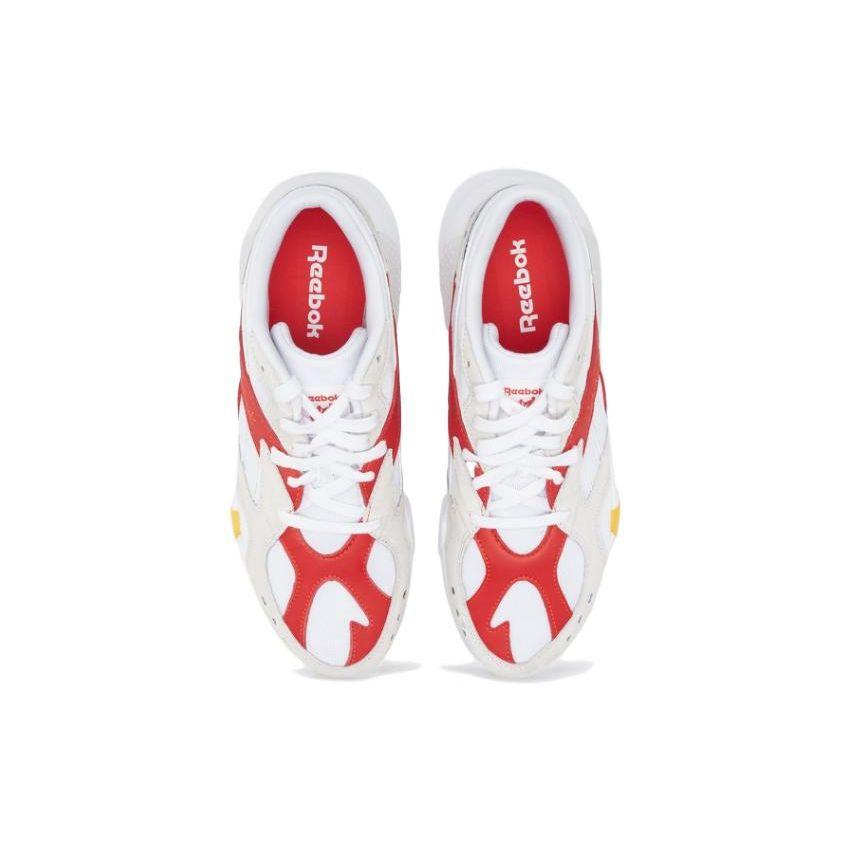 Reebok Aztrek Double 93 Низкие спортивные повседневные кроссовки Унисекс Кроссовки Белый Красный EF2928