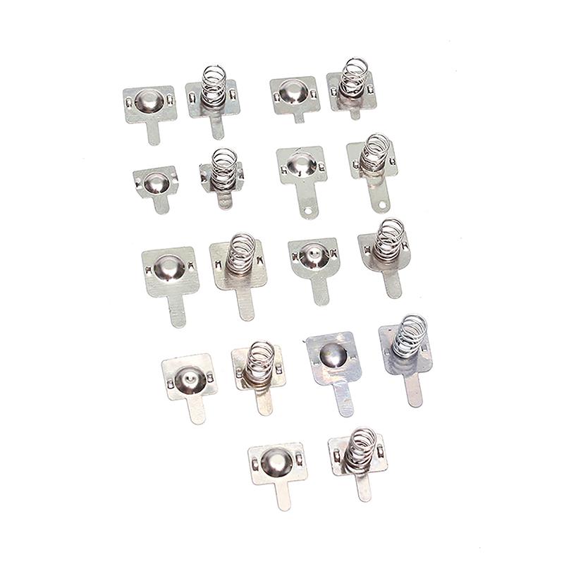 100 шт./компл. батарейка типа Aa или Aaa, пружина 7, нет. Положительные и отрицательные контакты Аккумуляторная шрапнель