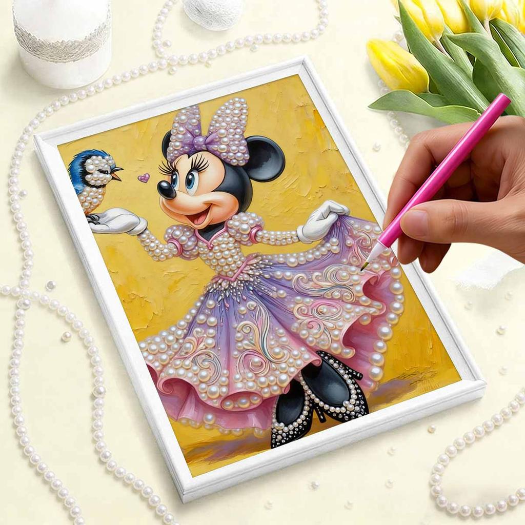Disney Мини Масляная Живопись Стиль Творческий Жемчужная Живопись Искусство 5D DIY Полная Алмазная Вышивка Мозаика Набор для Вышивки Крестом Декор для Дома и Комнаты