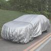 Rainproof PE Film Car Cover: Sunscreen, Antifreeze, Heat Insulation, Winter-Ready, Thickened Protection.