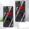 Мультяшный чехол с закатом и машиной для Samsung Galaxy A73 A34 A16 A02 A14 A30 A51 A52 A36 A71 A12 A10 A13 A20 A15 A50 A21 A06 A56 A35 A25