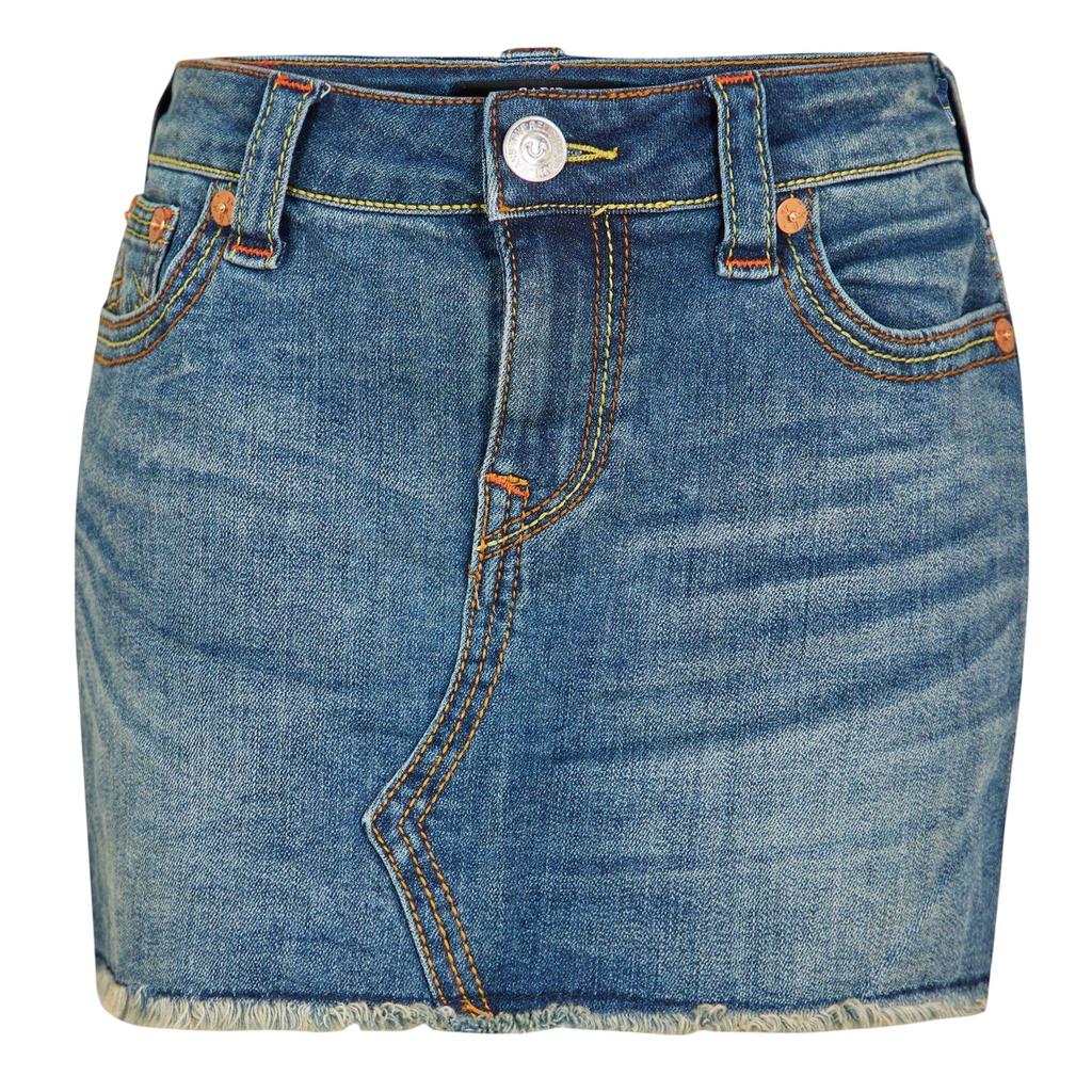 True Religion Womens/Ladies Sadie Spade Denim Mini Skirt
