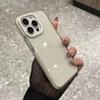 Прозрачный чехол для телефона для iPhone 17 Air 11 12 13 14 15 16 Pro Max 7 8 Plus X Xs Max XR Прозрачный бампер Задняя крышка