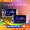Android 14 Carplay WIFI+4G автомобильное радио для Toyota Previa 3 III XR50 Estima 2006-2019 мультимедийный плеер GPS 2din головное устройство стерео