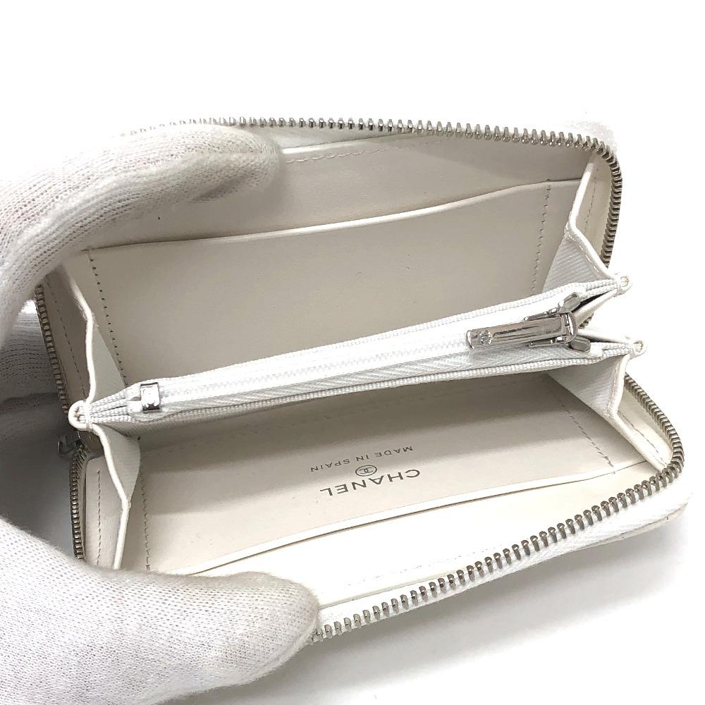 Chanel AP3728 Звезда CC Марка Круглая монетница Компактный кошелек Неиспользованный