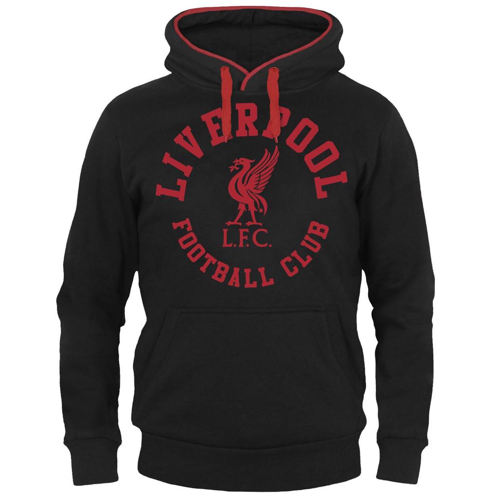 Liverpool FC Mens Graphic Fleece Hoodie
