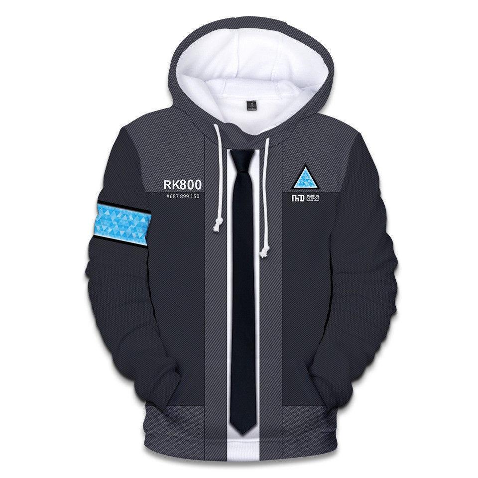 Ultimate Comfort Detroit Become Human Connor Rk800 Hoodie For Everyday Wear