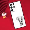 Baby Elephant Case For Samsung Galaxy S25 S26 Ultra S21 S22 S20 S23 S24 Ultra Plus S10 S25 FE Cover Funda