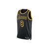 Kobe Mamba Mentality Los Angeles Lakers City Edition Swingman Джерси черные топы унисекс FN7297-010