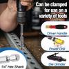 Hex Shank Stainless Steel Bore Brush Drill Bit Cleaning Rust Removal Brush Set Twisted Wire Brushes for Power Drill Cleaning