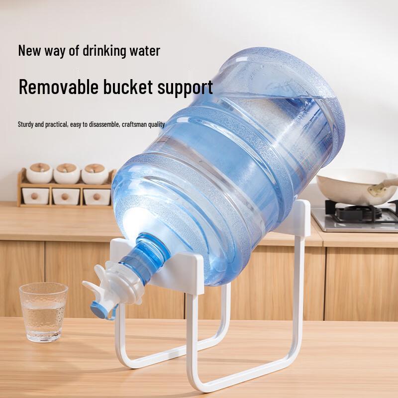 Wooden Bottled Water Bucket Stand