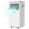 Refurbished LUKO A011D1-7K 3 In 1 Portable Air Conditioner Dehumidifier, 7000BTU Cooling Capacity, 2 Wind Speeds, 24-Hour Timer