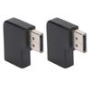 2 шт. Удлинитель Displayport Одноэкранный Дисплей Разрешение 7680x4320 Стабильный Надежный Компактный Легкий DP Разъем