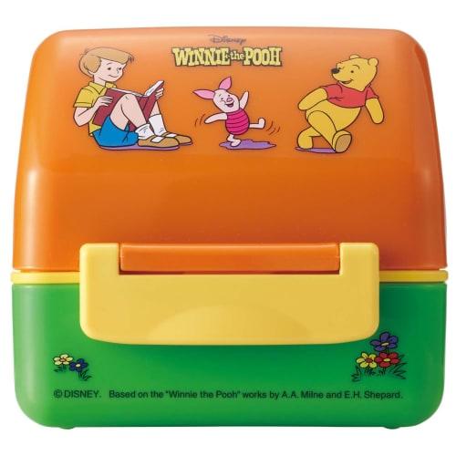 Skater Antibacterial Triangular Rice Ball Lunch Box Rice Ball Case Lunch Box Microwave Safe Cute Children Disney Winnie the Pooh Retro Pooh POT5AG-A