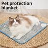 Электрическое одеяло для собак и кошек, термопрокладки для домашних животных, зимний теплый нагревательный коврик для маленьких птиц