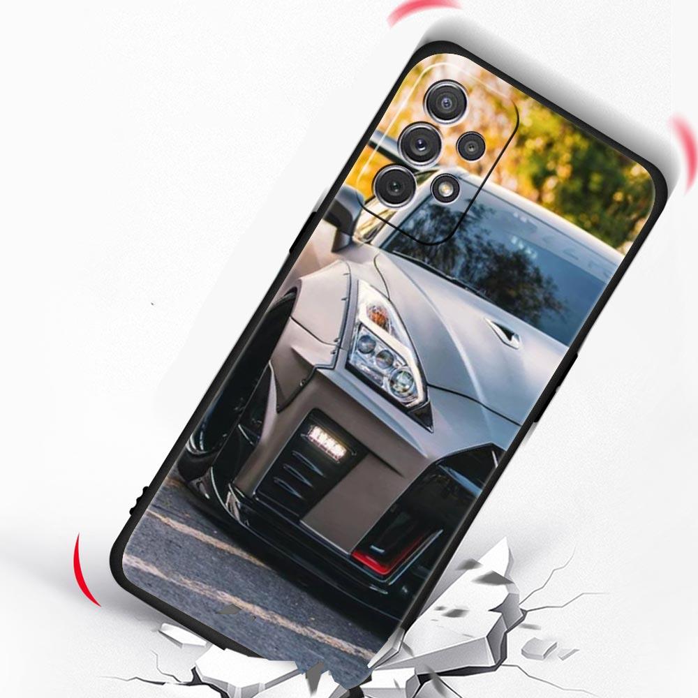 Синий, красный JDM спортивный автомобильный чехол для телефона для Samsung Galaxy A13 A51 A71 A41 A31 A21S A11 A03S A12 A32 A52 A22 A23 A33 A53 A73 5G чехол