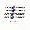 4Pcs M Performance Side Door Handle Decor Stickers Car Styling Vinyl Decals For BMW F10 F20 F30 E90 E60 E46 E39 X3 X5 G30 Models EJ3