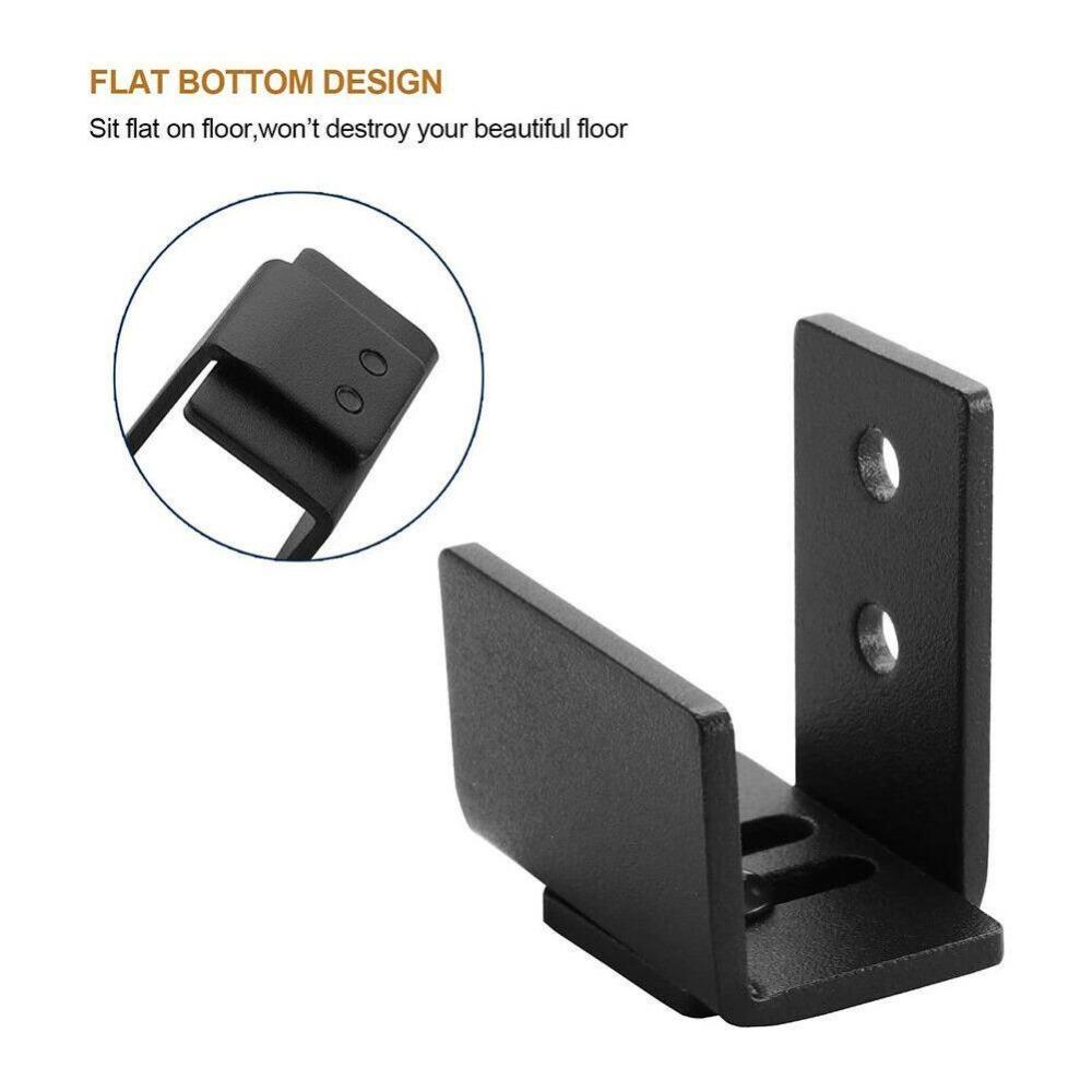 Stop Wall Mounted Hardware Accessory Sliding Floor Guide Rail Stopper Slide Rail Sliding Door Guide