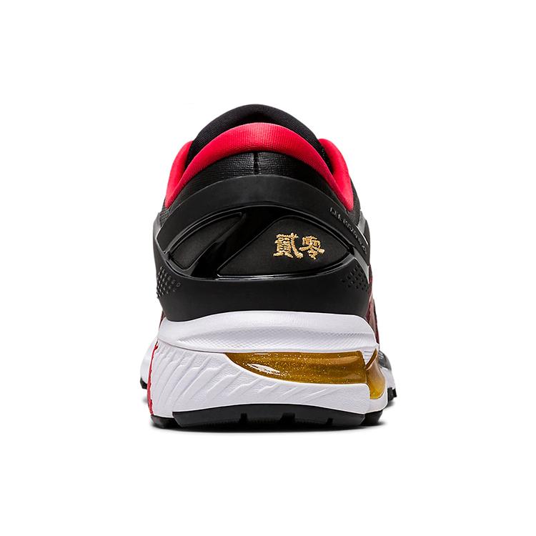 Asics Женские кроссовки Gel Kayano 26 'Black Red Gold' 1012A653-001