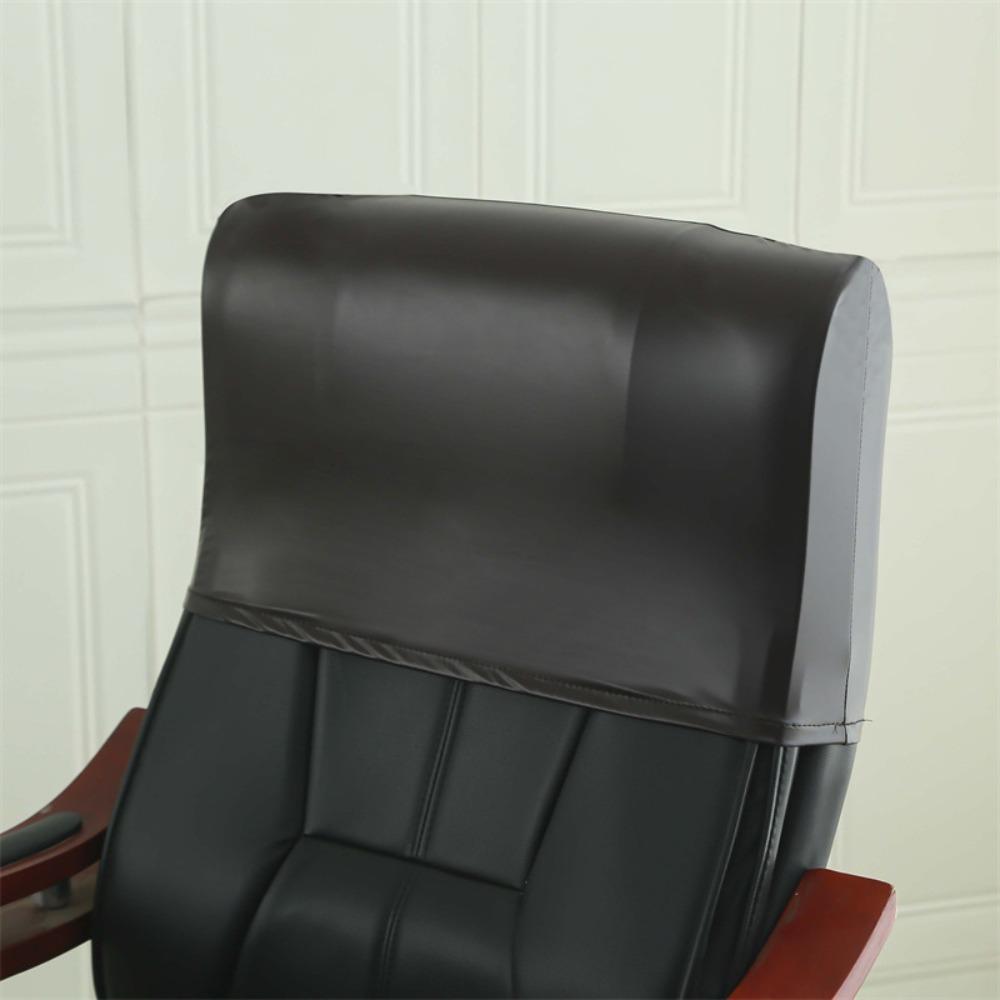 High Elasticity Chair Back Cover Waterproof Chair Head Cover Headrest Cover Furniture