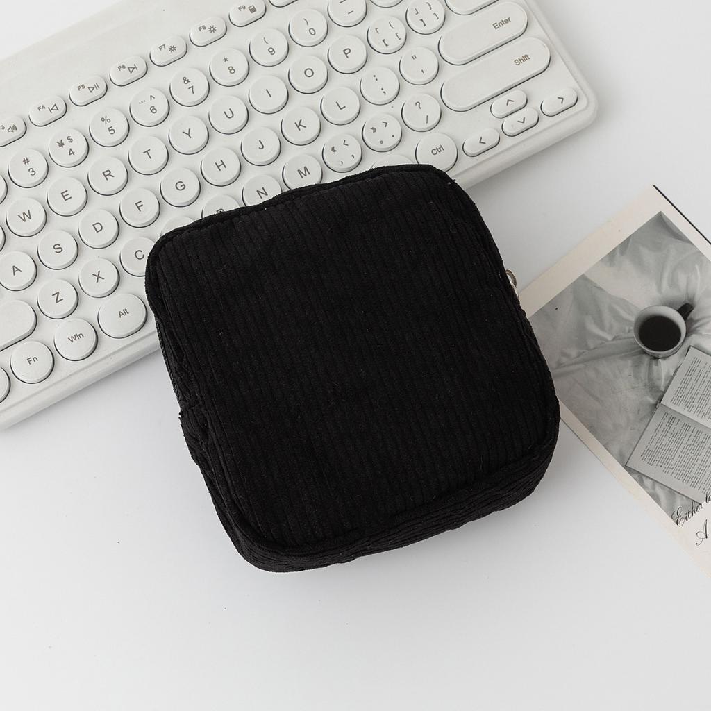 Мини-сумка для хранения косметики Женская вельветовая модная косметика Помада Гигиенические салфетки Дорожные органайзеры Сумки Маленькая сумка