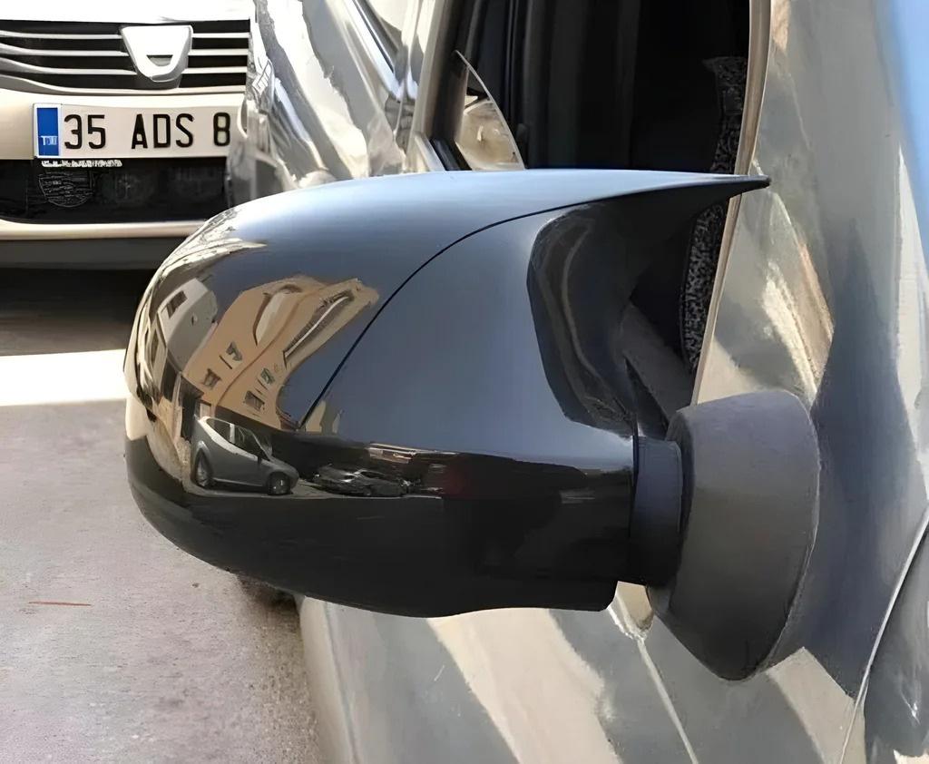 Накладки на зеркала BMW-Style (2 шт) для Dacia Logan MCV 2004-2014 гг