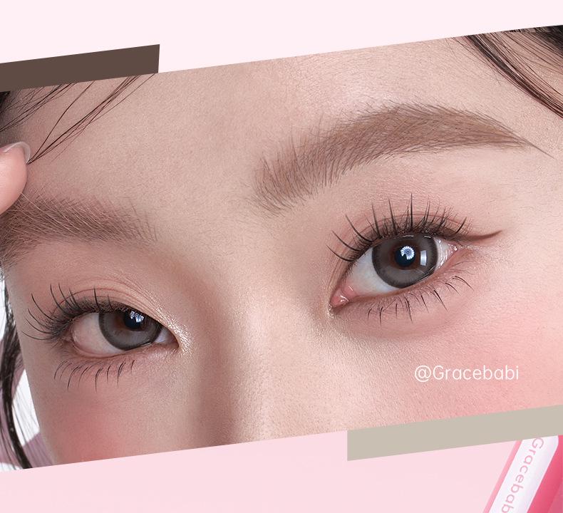 Двусторонний стойкий карандаш для бровей Gracebabi для натуральных, выразительных бровей - Подходит для начинающих и устойчив к выцветанию.