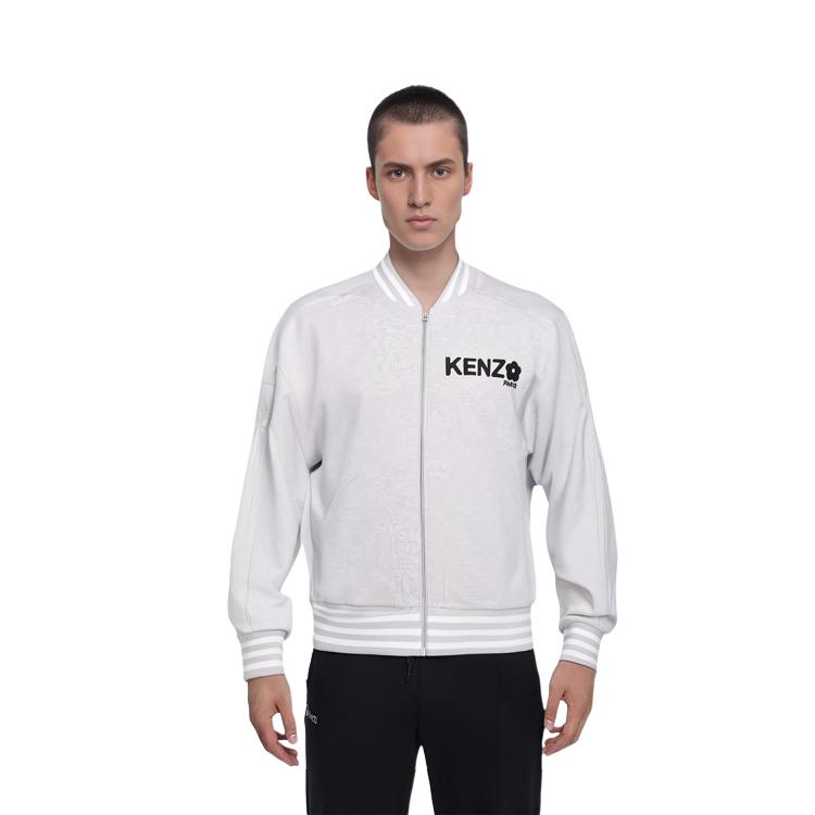 Previous Season logo-print zip-up bomber jacket FD55SW4784MF-93