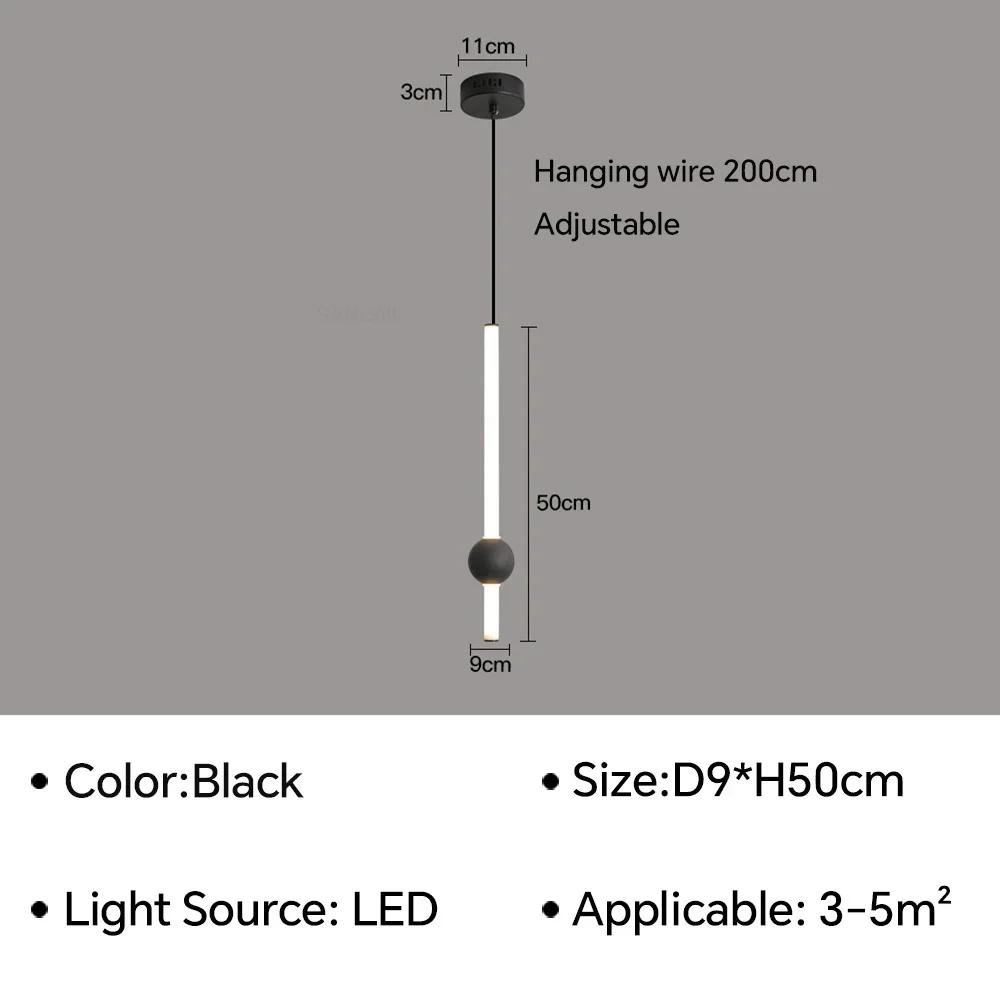 Современные светодиодные подвесные светильники для спальни, гостиной, прикроватные подвесные лампы, фоновые люстры, внутреннее освещение, светильники