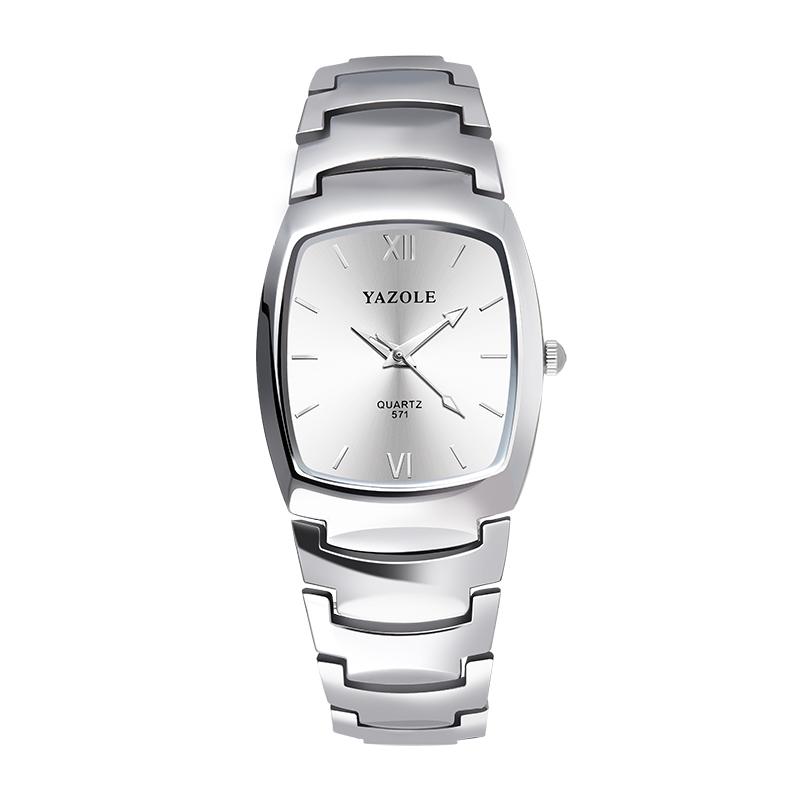 UTHAI Men's Watch Light Luxury Tungsten Steel Glow Waterproof Clock Couple Watches Women's Fashion Quartz Wristwatches Gift