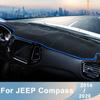 Для Jeep Compass MP M6 2017 2018, коврики для приборной панели автомобиля, избегайте легких накладок, анти-УФ-защитные коврики, аксессуары для защиты