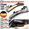 2PCS Dynamic Blinker For Land Rover LR4 Discovery Range Rover Sport Evoque MK IV LED Turn Signal Light 2014 2015 2016 2017