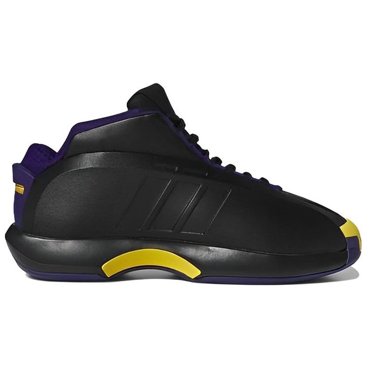 adidas Мужские кроссовки Crazy 1 Lakers Away Black Core-Black Bold-Gold FZ6208