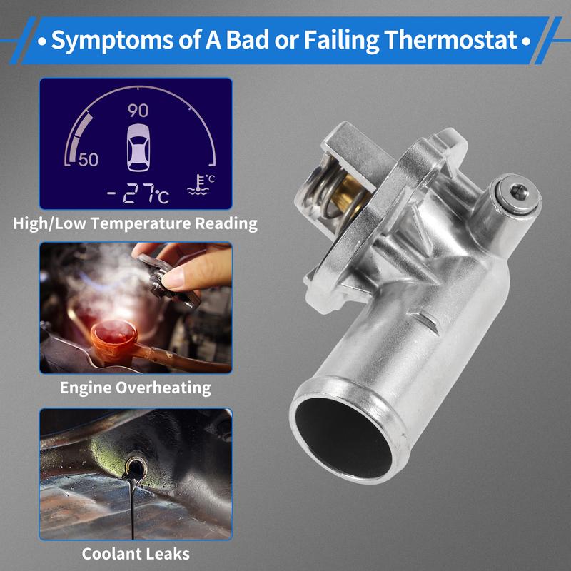 X Autohaux Coolant Thermostat Housing Assembly for Chrysler 300 2011-2024 No.5184977AE new