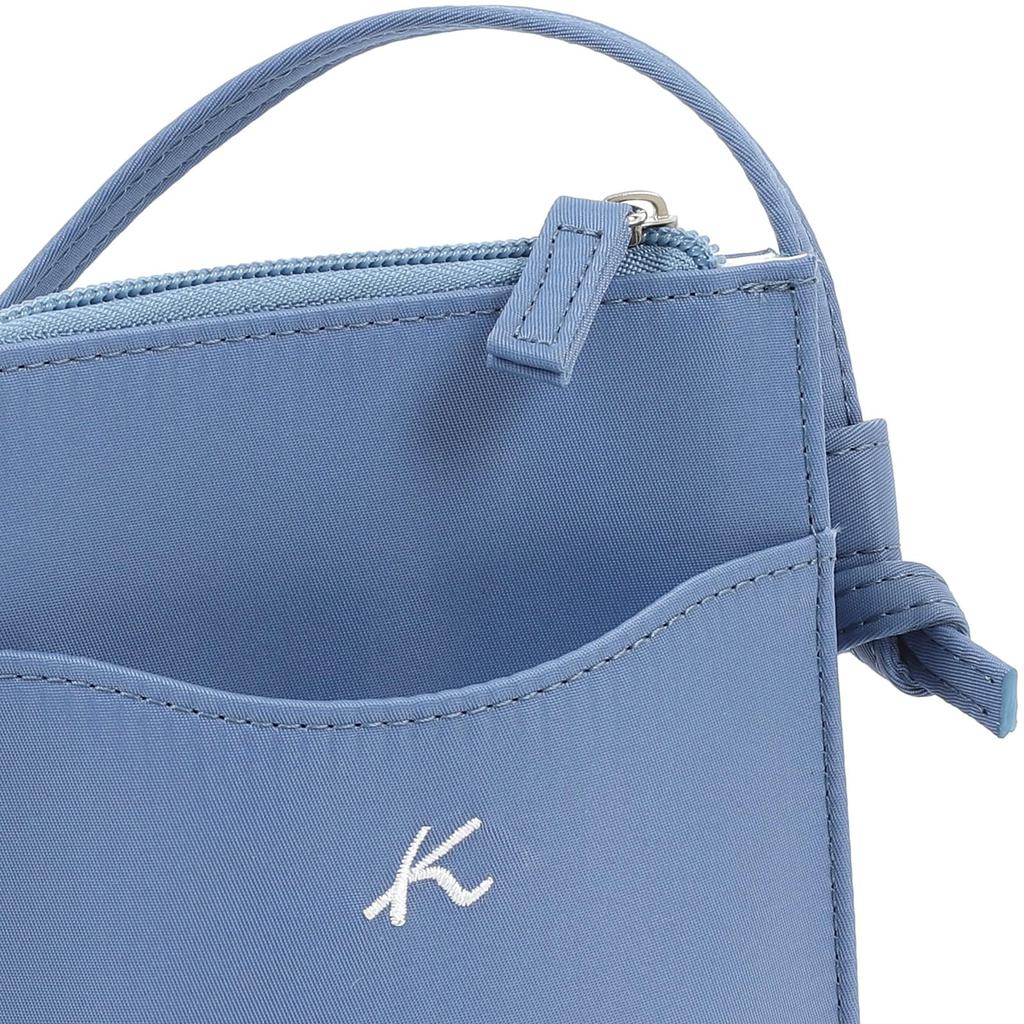 WEB Ограниченная наплечная сумка для смартфона ZH0460 Синяя 20201 [Kitamura] Женская [Синяя]