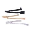 3 Pieces Cotton Women Low Back Bra Converter Strap Extension Solid Color Stylish Party Straps Part Accessories