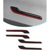 Carbon Fiber Door Handle Cover, Door Handle Protective Cover Decoration Compatible with Tesla Model Y/3 accessories (2017-2025) Highland & Juniper