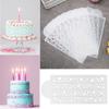 Baking Cookie Decorating Tools Fondant Printing Sugar Sieve Mold Cake Stencil Baking Templates