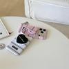 Магнитный чехол для телефона в корейском стиле с полосками для iPhone 15 Pro/17 Pro Max, Женский 16