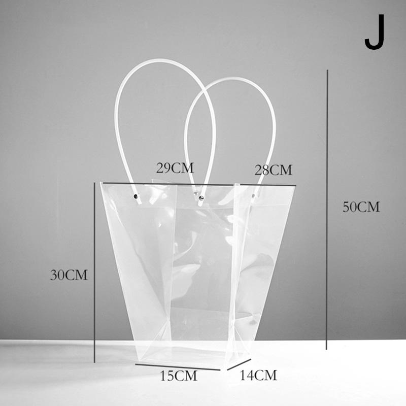 Прозрачные пакеты из ПВХ, сумки, подарочные пакеты, цветочные пакеты, упаковочные пакеты, подарочные пакеты, флорист, цветочный материал