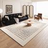French Living Room Lap Pile Carpet For Household Non-Slip and Dirt Resistant Carpet For Bedroom Decoration Bed Mat
