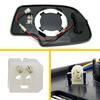 1Pcs LH Driver Side Mirror Glass Heated Turn Signal For Cadillac Escalade 2003-2005 For Chevy Silverado Car Right Mirror Glass