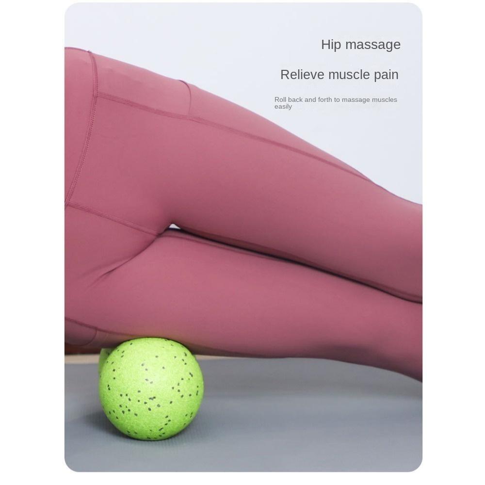 Массажный мяч для йоги, сенсорный тренировочный мяч с арахисом, фитнес-мяч для реабилитации EPP, массажный мяч для акупунктурных точек, мяч для фасции