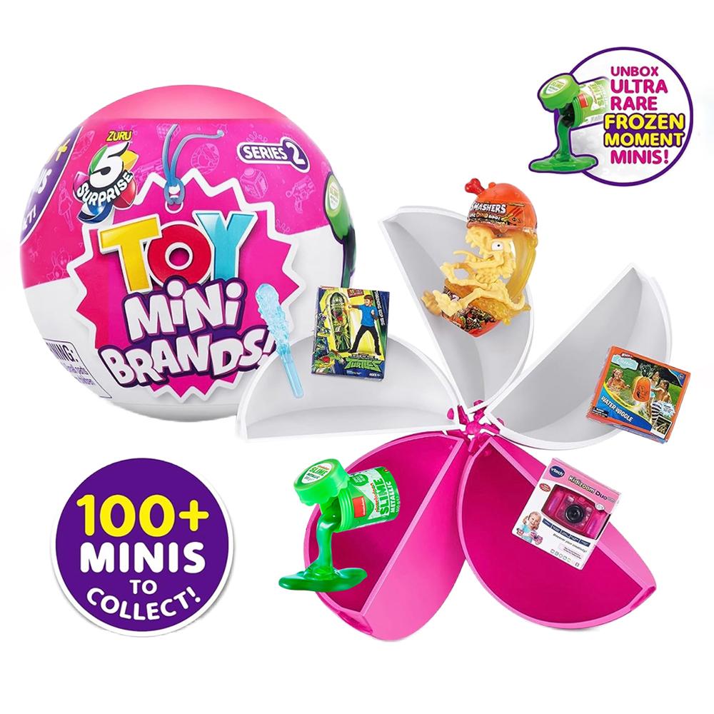 Zuru Сюрприз Игрушка My Mini Brands Кавайная Фигурка Детского Питания Миниатюрные Игрушки Таинственный Блайнд Бокс Оригинальная Коллекционная Игрушка Подарок для Детей