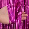 1pc Laser Rain Curtain Party Decoration Background Silk Fringe Classroom Wedding Decoration Rain Curtain Silk
