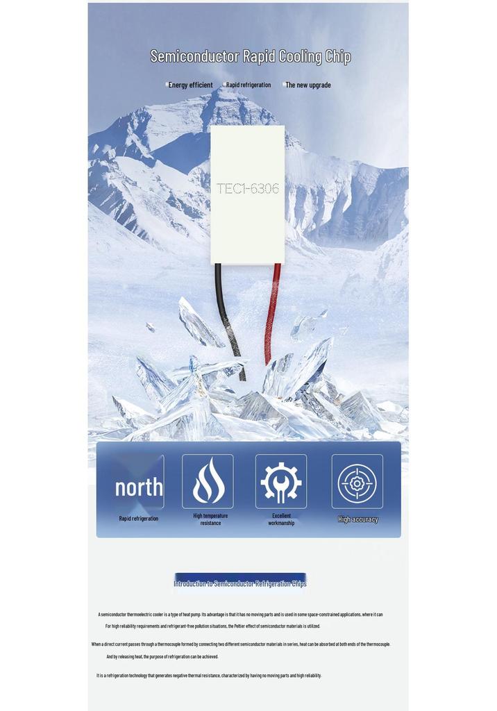 High Temp Cooling Chip 6306TEC for Medical Beauty, Narrow Edge, 20x40
